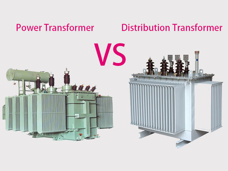 power transformer vs distribution transformer